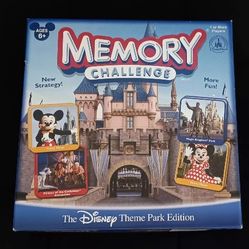 Memory challenge Disney theme park edition complete