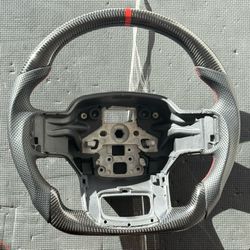  Tesfeel  Carbon Fiber Steering Wheel for Ford F-150 2021–2024