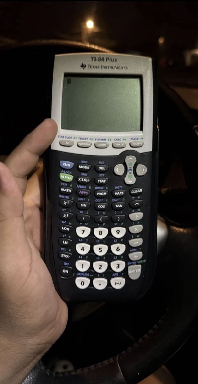 Texas Instruments TI - 84 Plus CE Color Graphing Calculator - Black