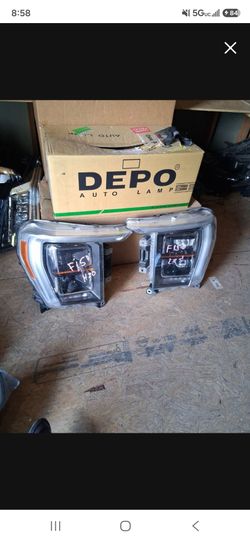 2021-2023 Ford F-150 headlights full LED RH LH OEM
