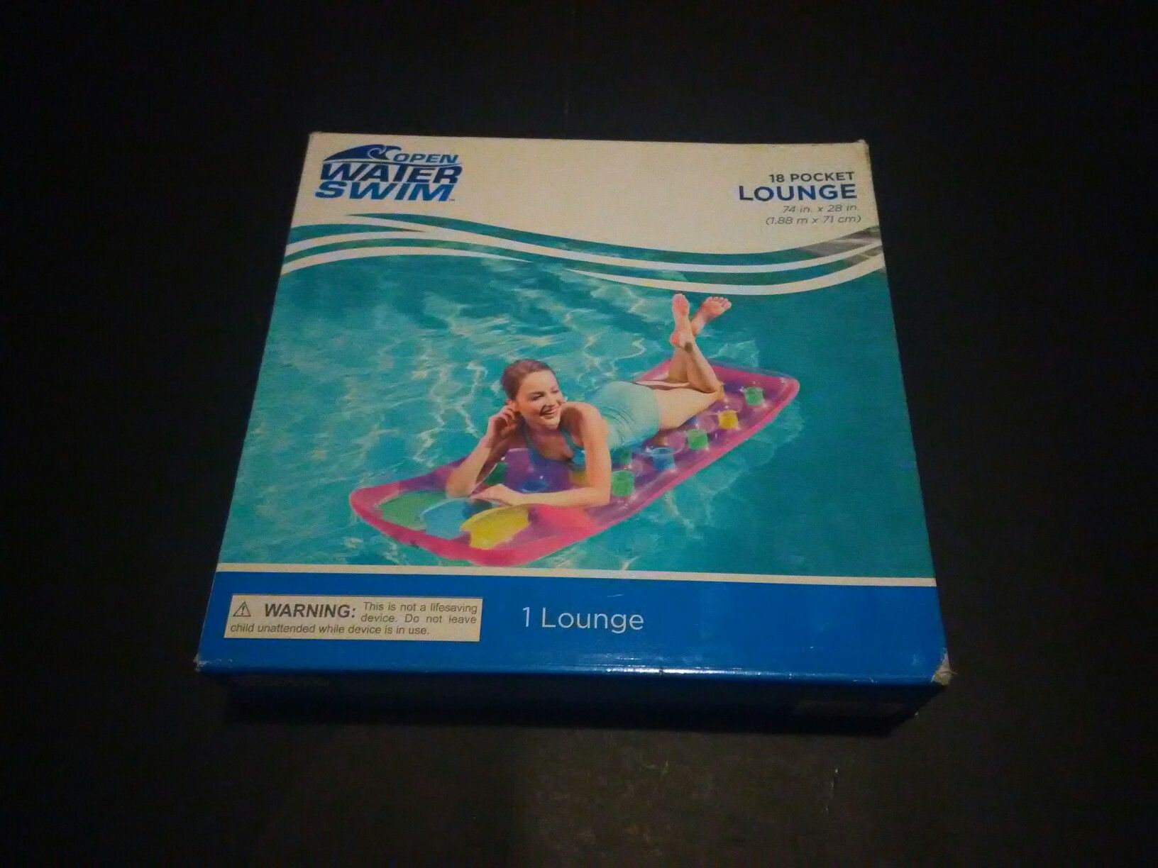 Open Water Swim 18 Pocket Lounge 74in.x28in.