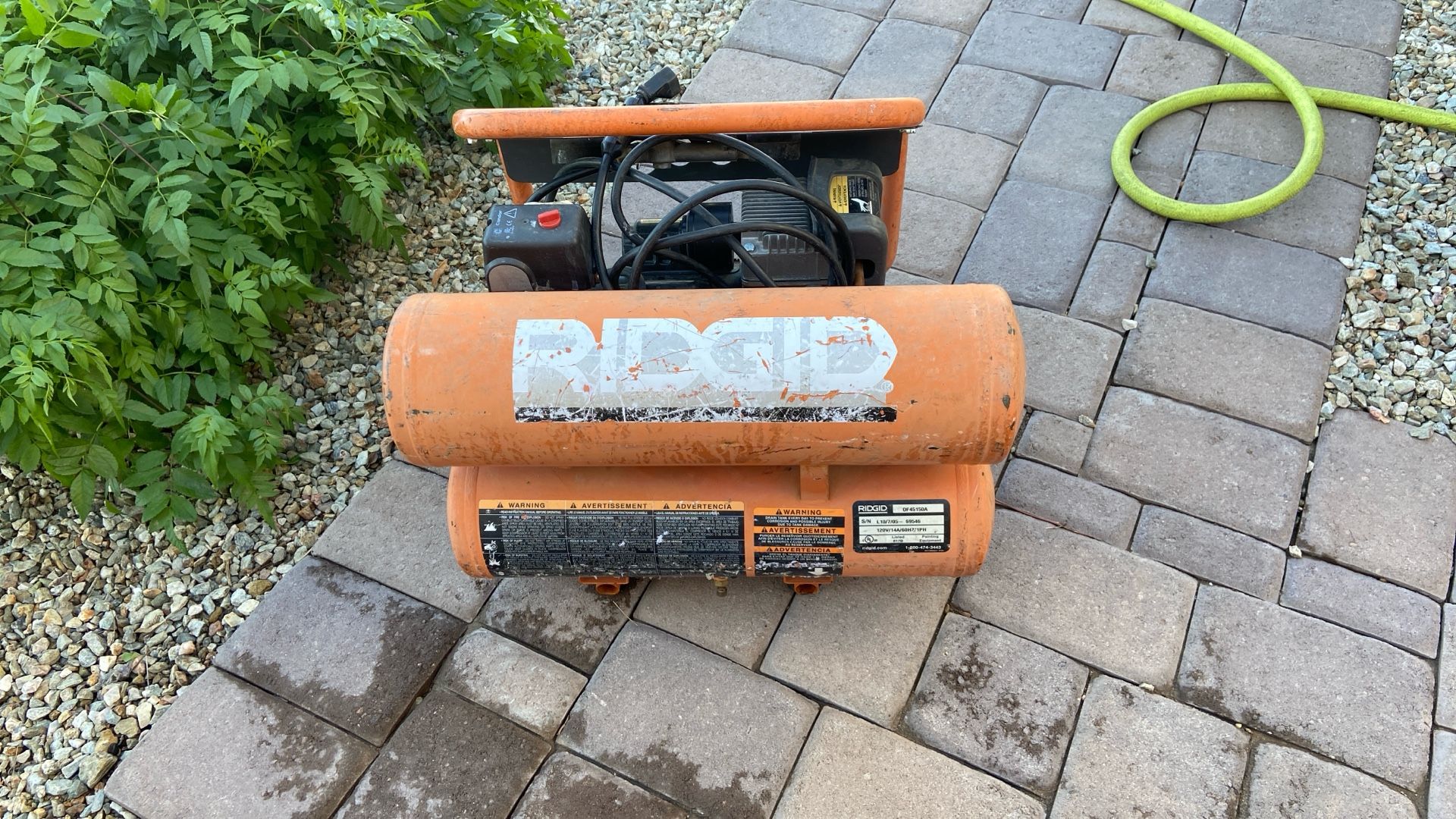 Twin Tank Compressor RIDGID