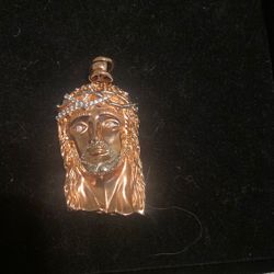 Iced Jesus Pendant 