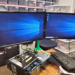 Duo Monitors 24 Inch, With Hdmi