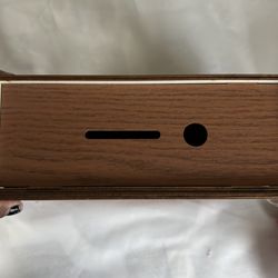 Wooden money box