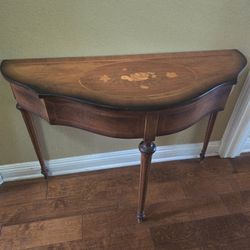 Italian Style Inlayed Entry Table
