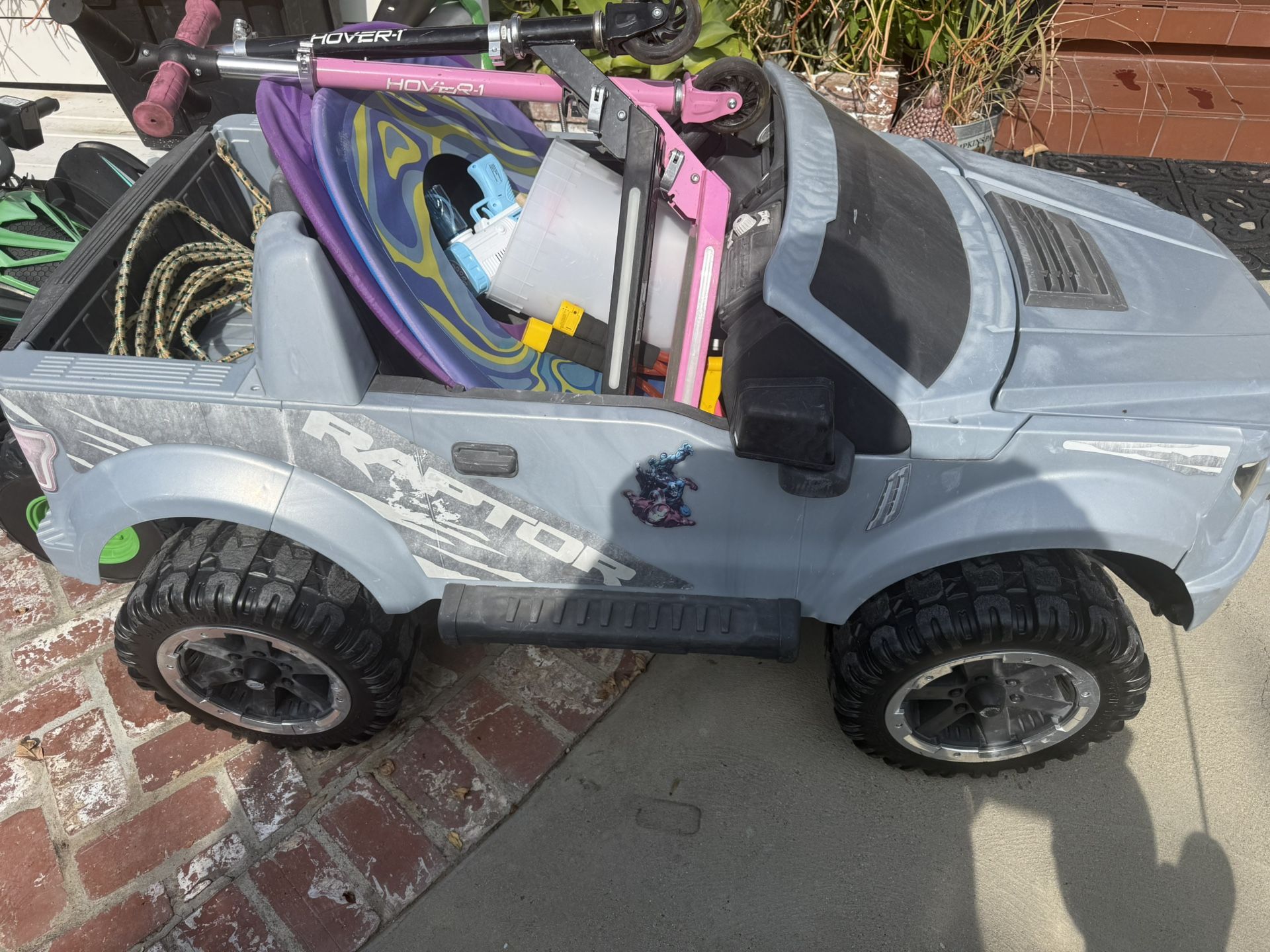 Ford And Quad Yamaha Electric Car And Quad