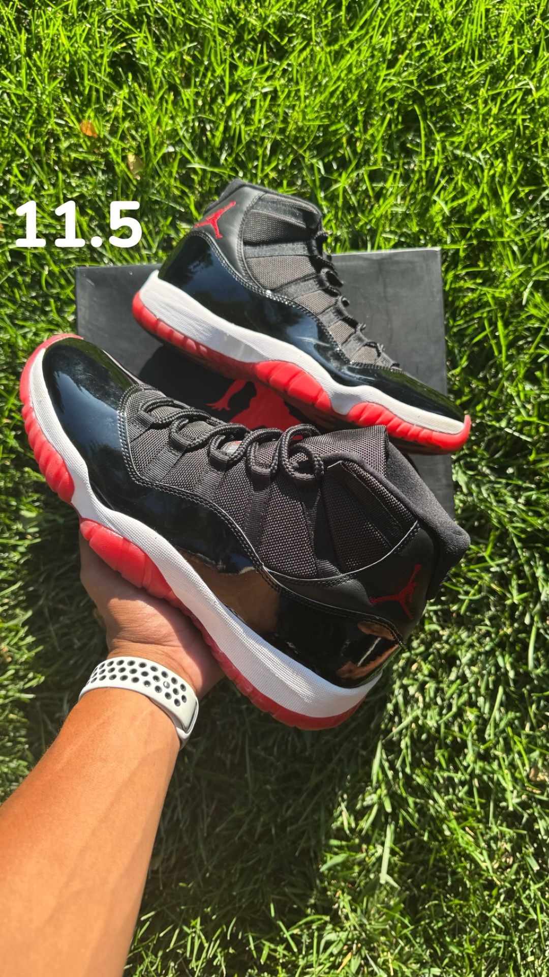 Jordan 11 Bred Size 11.5