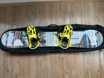 Burton Snowboard plus Bindings and Boots