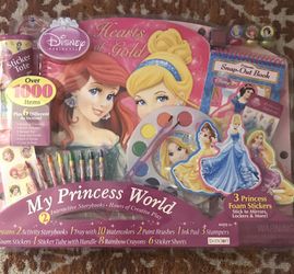 Large Disney Princess Works activity set