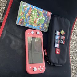 Nintendo switch lite 8 games bundle