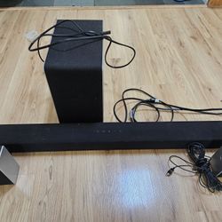 VIZIO SB36512-F6 36” 5.1.2 Channel Home Theater Surround Sound Bar with Dolby Atmos Wireless Subwoofer,Bluetooth,Chromecast built-in,Works with Google