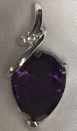 Amethyst pendant