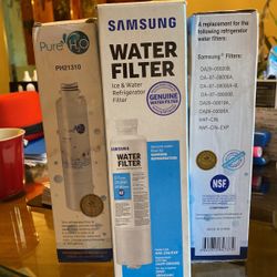 Samsung filters brand new sealed in a box, never opened.