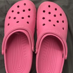 Pink Crocs Unisex