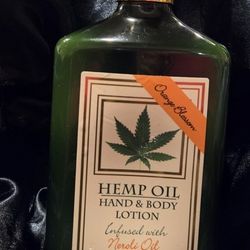 Hemp Oil - Hand & Body Lotion Infused with Neroli Oil- Orange Blossom 