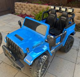 Electric 2 Seater kids Jeep
