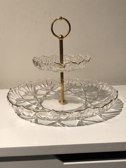 Two Tier Dessert Tray