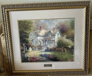 Thomas Kincaid Framed Painting