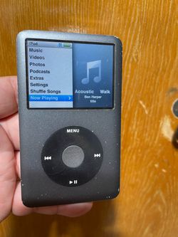 Apple iPod Classic 7th Gen 160GB Space Gray MC297LL A1238 Tested Working