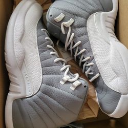 Jordan 12 Stealth Gray size 8