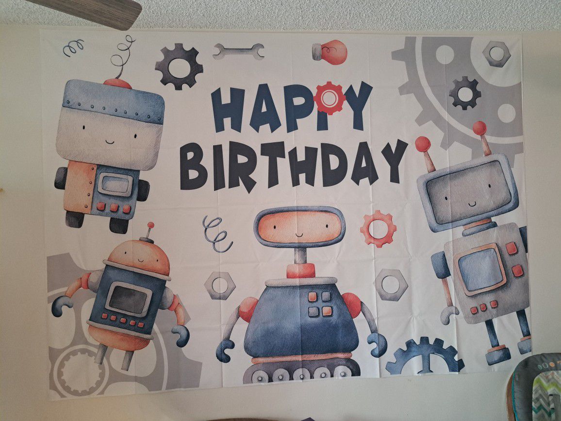Robot Birthday Supplies