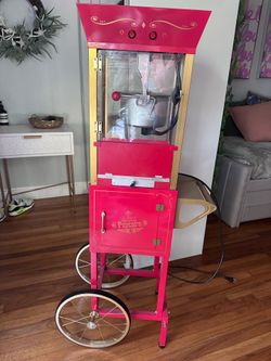 POP CORN MACHINE MAKER 8oz red