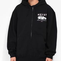 NEW Men’s Size M Slim Fit Or Youth Key Street Hoodie Graphic Sweatshirt Street Wear