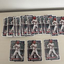 Angels Christian Moore 2024 Bowman Rookie Cards