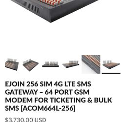64 port GSM Modem pool 