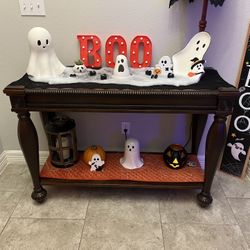 Solid Wood Entryway Table