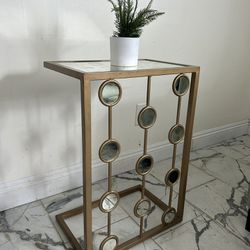 Beautiful Mirror Table Nightstand Furniture 