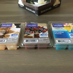 3 Scented Wax Cubes Packs