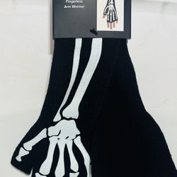 Fingerless Skeleton Glove 