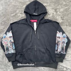 Supreme Michael Jackson Zip up Hoodie