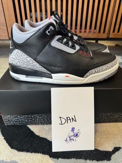 Jordan 3 Black Cement (2024)