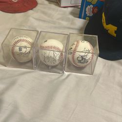 Signed Baseball Nationals