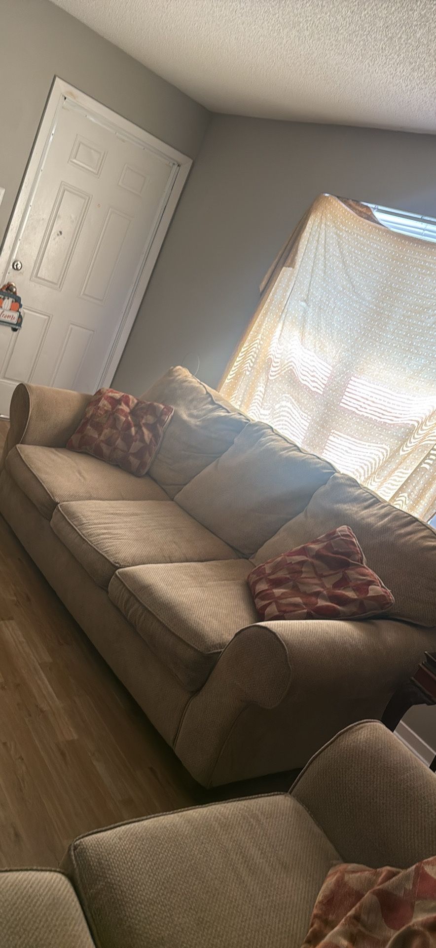 Brown Pull Out Couch For Sale !
