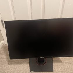 ASUS VG248QG 24" G-SYNC Gaming Monitor 165Hz 1080p 0.5ms Eye Care with DP HDMI DVI,Black