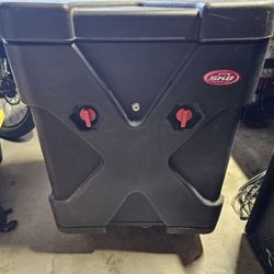 Portable Live Music Rack with Amp, Mixer, And Equalizer 