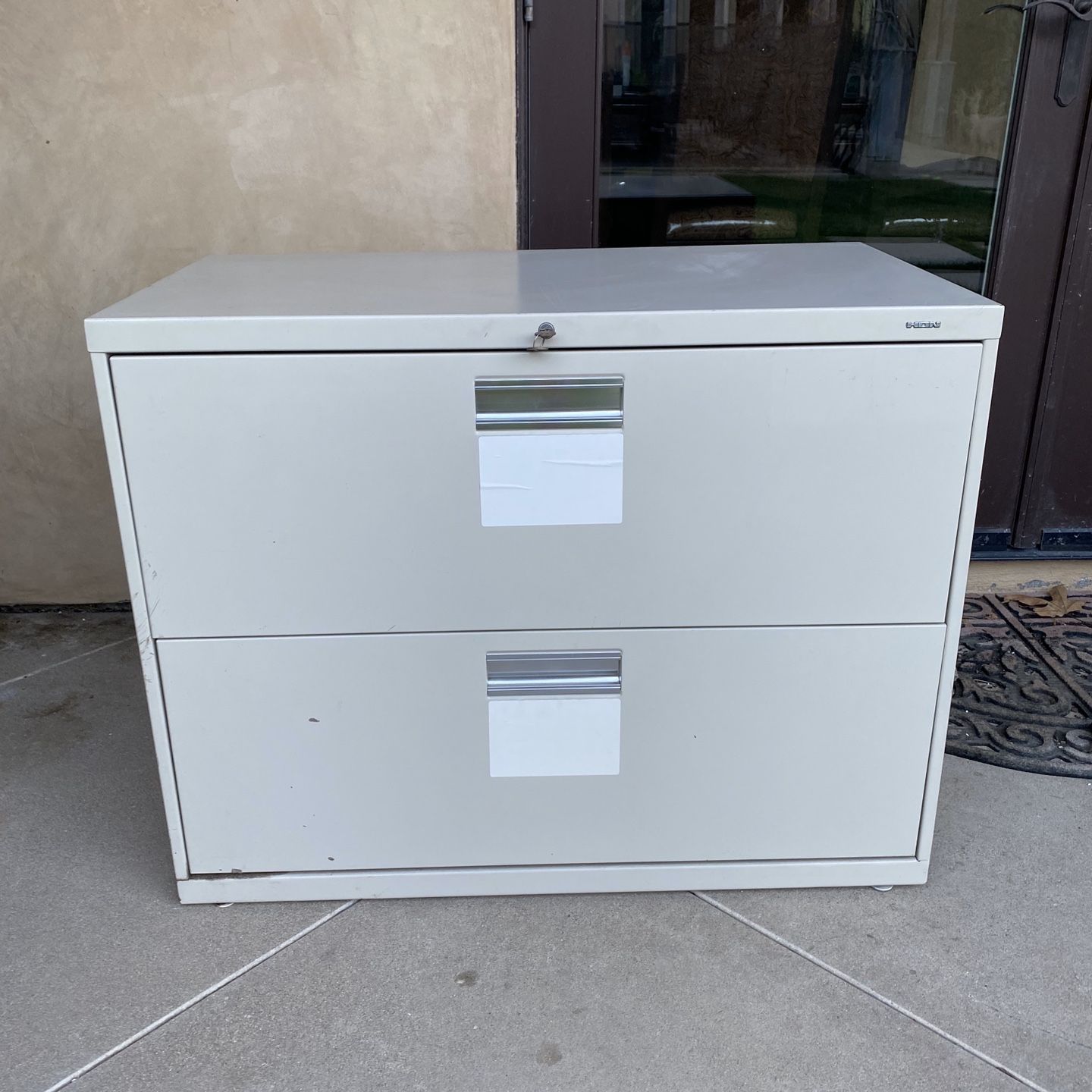 HON Two Drawer Lateral filing cabinets