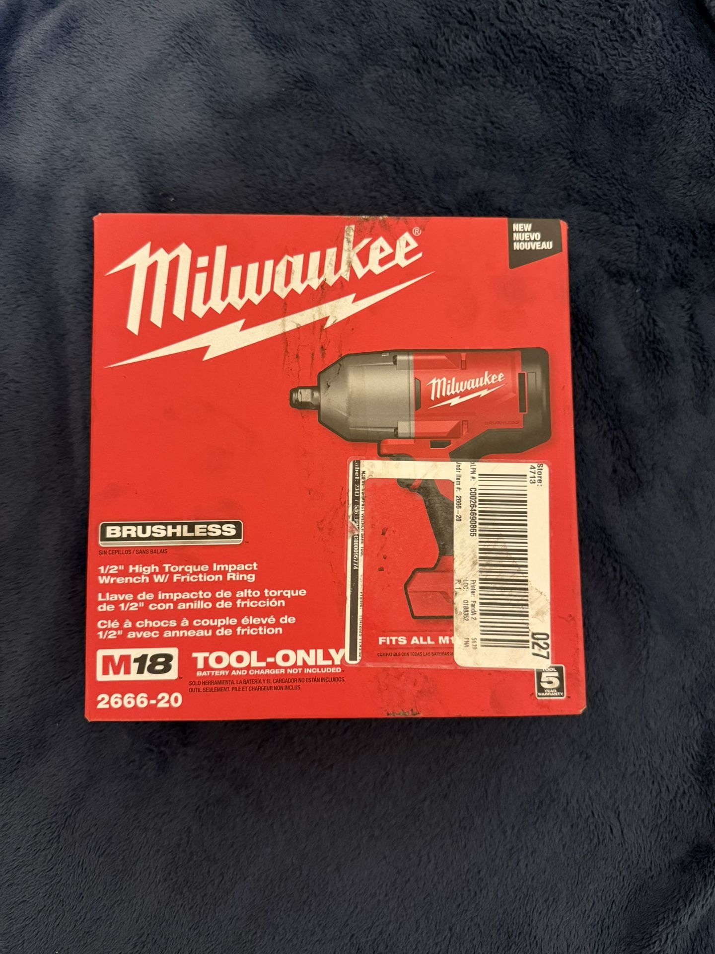 Milwaukee M18 Impact Wrench