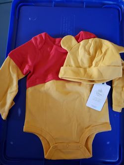 Vintage Brand New Disney Baby Pooh Costume