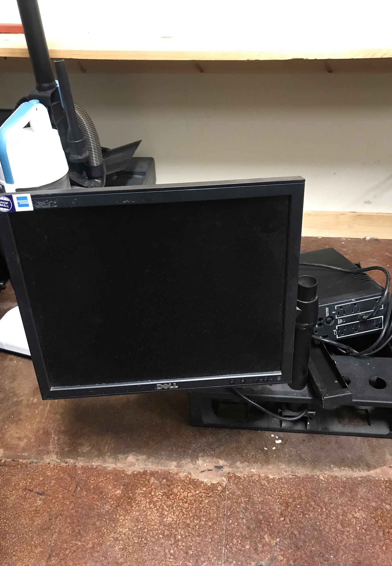 Dell pos casing with monitor and cash box