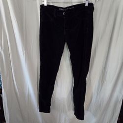 Black Suede Pants