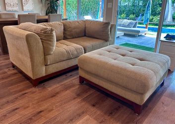 Couch and Ottoman