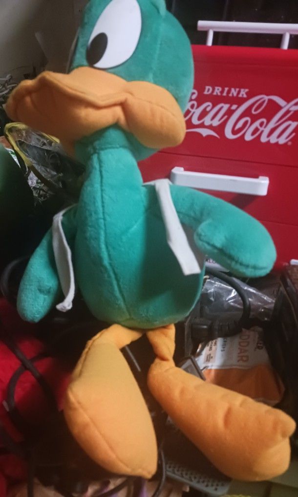 Vintage Applause Plucky Duck Plushie