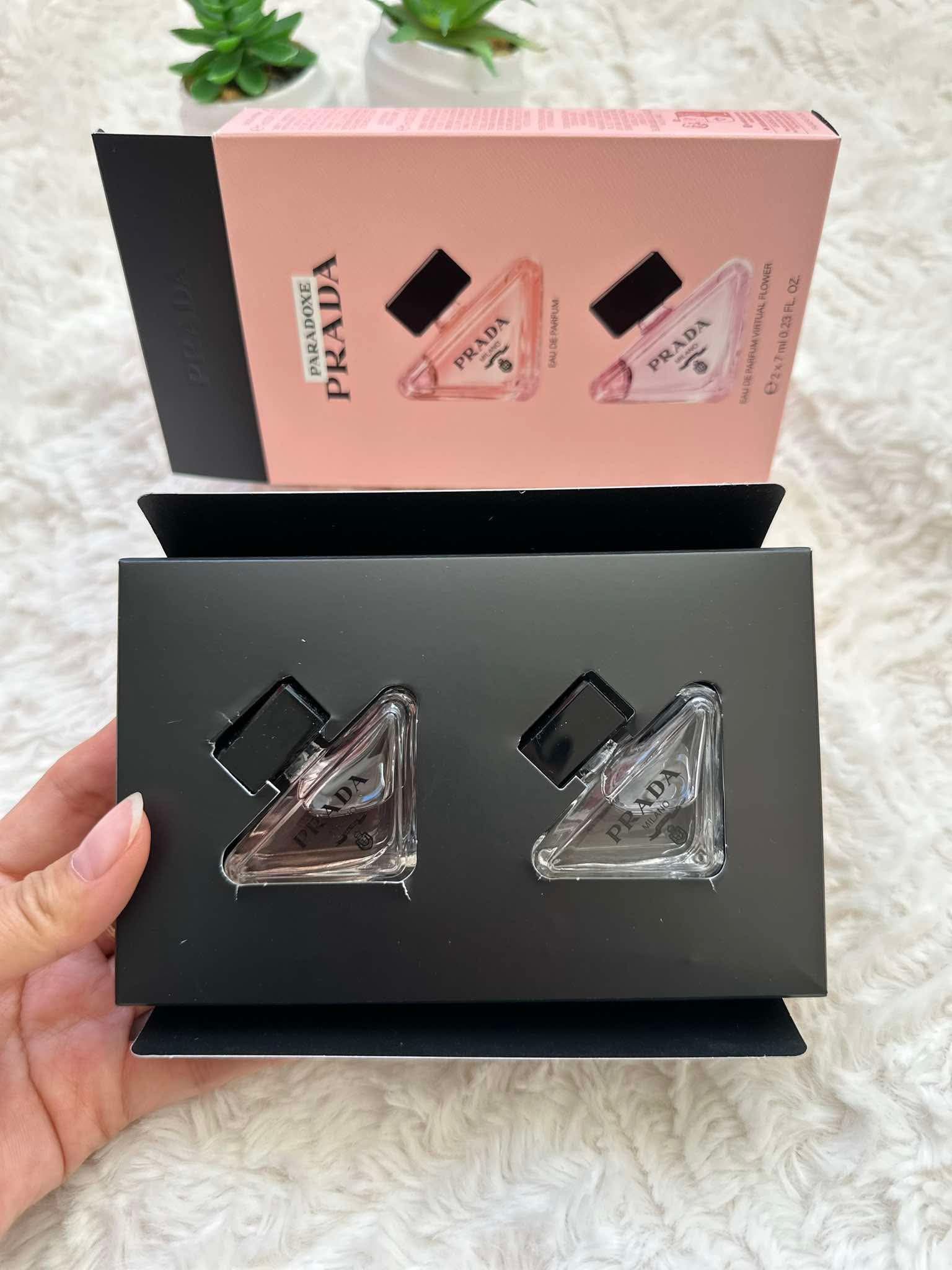 Prada Mini Perfume Gift Set With 2 Scents