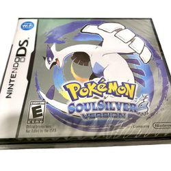 Sealed Pokemon Soul Silver DS - READ