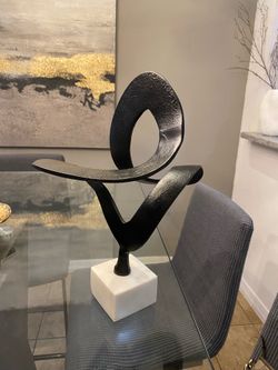 Modern art abstract sculpture